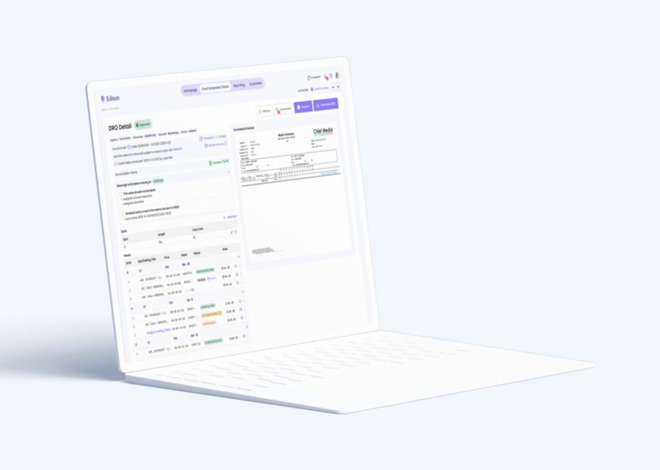 Automated Processing of Complex Order Documents