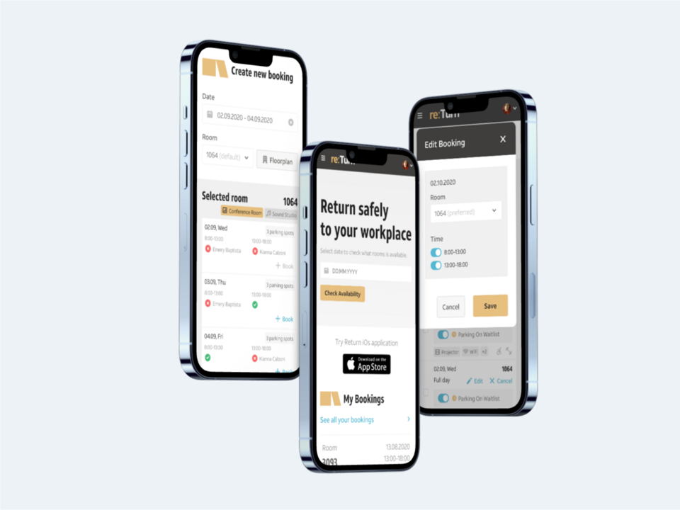 return: Office Booking Application